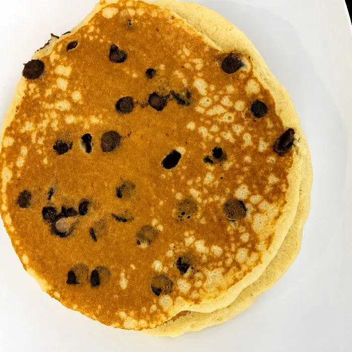 Chocolate chip pancakes