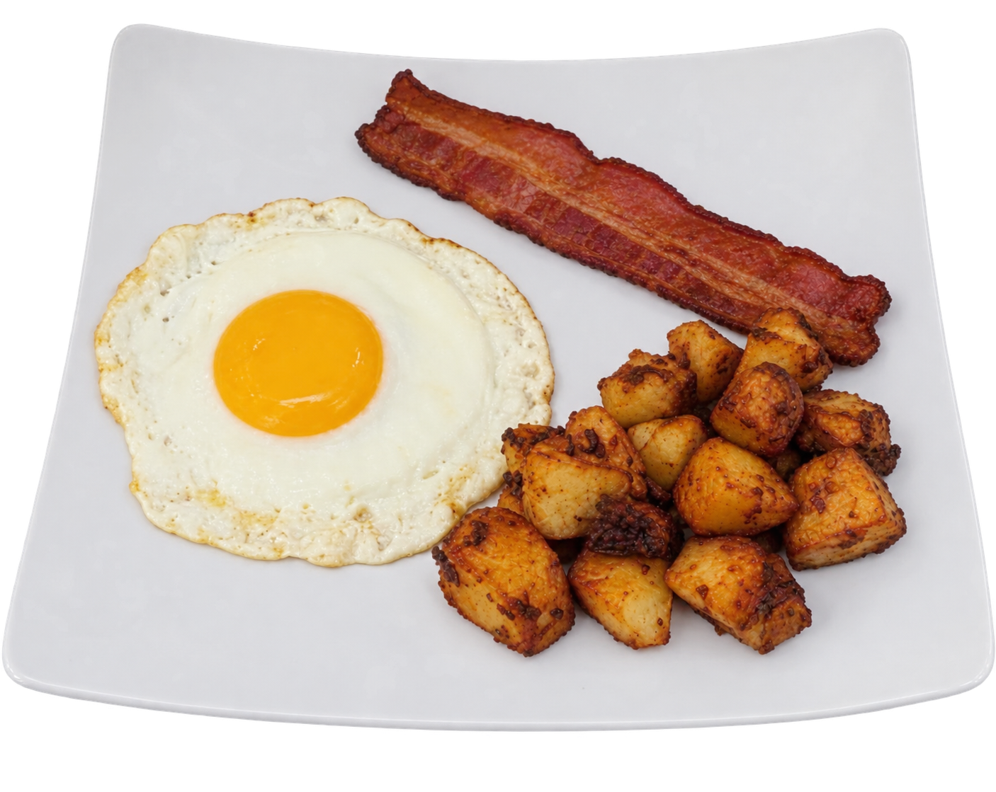 1 Egg any style with Bacon or Sausage